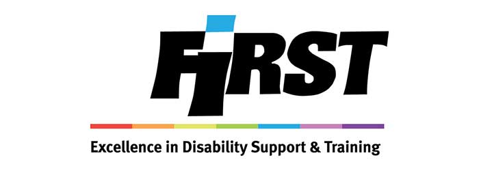 The Foundation for Independence Recreation and Social Training Inc (FIRST) Logo